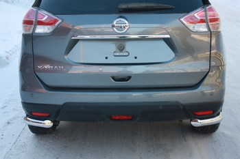 Защита задняя уголки D 60,3 для Nissan X-Trail - ОбвесКарРу VIN: 6966 / XTRT32-15.11. 