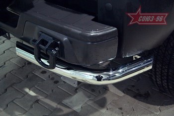 Защита задняя "уголки" d 76 (компл 2шт.) - ОбвесКарРу VIN: 16200 / HUMH.76.0386. 