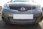 Защитная сетка радиатора ProtectGrille для Nissan Note (2009-2015 Хром)