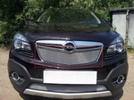 Защитная сетка радиатора ProtectGrille для Opel Mokka (2012-2015 Хром)