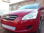 Защитная сетка радиатора ProtectGrille для KIA Ceed I (2006-2010 Черная)