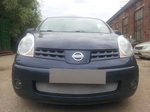 Защитная сетка радиатора ProtectGrille для Nissan Note (2005-2008 Хром)