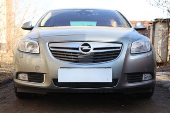 Защитная сетка радиатора ProtectGrille для Opel Insignia (2009-2014 Черная) - ОбвесКарРу VIN: OPINS09.black. 