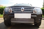 Защитная сетка радиатора ProtectGrille для Renault Duster (2011-2015 Хром)