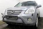 Защитная сетка радиатора ProtectGrille для Honda CR-V II (2003-2006 Хром)