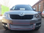 Защитная сетка радиатора ProtectGrille для Skoda Yeti Outdoor (2014-2015 Хром)