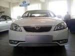 Защитная сетка радиатора ProtectGrille для Daewoo Gentra (2013-2015 Хром)