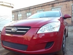 Защитная сетка радиатора ProtectGrille для KIA Ceed I (2006-2010 Черная)