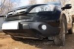 Защитная сетка радиатора ProtectGrille для Honda CR-V III (2007-2009 Черная)