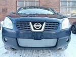 Защитная сетка радиатора ProtectGrille для Nissan Qashqai (2006-2010 Хром)