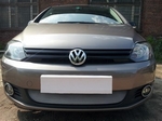 Защитная сетка радиатора ProtectGrille для Volkswagen Golf Plus (2009-2014 Хром)