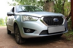 Защитная сетка радиатора ProtectGrille для Datsun mi-DO (2015-н.в. Черная)