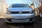 Защитная сетка радиатора ProtectGrille для Volkswagen Touran (2011-2015 Хром)