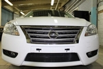 Защитная сетка радиатора ProtectGrille для Nissan Sentra (2014-2015 Черная)