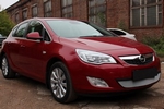 Защитная сетка радиатора ProtectGrille для Opel Astra J (2010-2012 Хром)