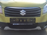 Защитная сетка радиатора ProtectGrille для Suzuki SX4 S-Cross (2013-2015 Черная)