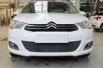 Защитная сетка радиатора ProtectGrille для Citroen C4 Hatchback (2012-2015 Черная)