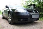 Защитная сетка радиатора ProtectGrille для Volkswagen Passat B5 (2000-2005 Черная)