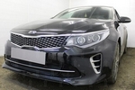 Защитная сетка радиатора ProtectGrille для KIA Optima GT/GT-Line (2015-н.в. Черная)