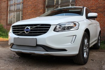 Защитная сетка радиатора ProtectGrille для Vovlo XC60 (2013-н.в. Хром) - ОбвесКарРу VIN: VXC60.chrome. 