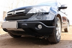 Защитная сетка радиатора ProtectGrille для Honda CR-V III (2007-2009 Хром)