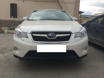 Защитная сетка радиатора ProtectGrille для Subaru XV (2012-2015 Черная) - ОбвесКарРу VIN: SUBXV.black. 