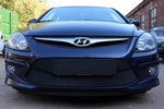 Защитная сетка радиатора ProtectGrille для Hyundai i30 (2010-2012 Черная)
