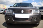 Защитная сетка радиатора ProtectGrille для Suzuki Grand Vitara (2008-2012 Черная)