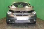 Защитная сетка радиатора ProtectGrille для Volkswagen Golf Plus (2005-2009 Хром)
