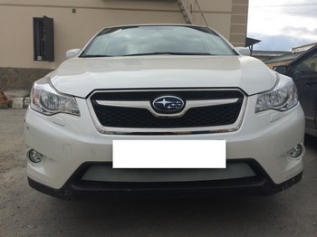 Защитная сетка радиатора ProtectGrille для Subaru XV (2012-2015 Хром) - ОбвесКарРу VIN: SUBXV.chrome. 