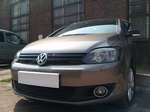 Защитная сетка радиатора ProtectGrille для Volkswagen Golf Plus (2009-2014 Черная)