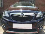 Защитная сетка радиатора ProtectGrille для Opel Mokka (2012-2015 Черная)