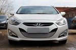 Защитная сетка радиатора ProtectGrille для Hyundai i40 (2012-2015 Хром)