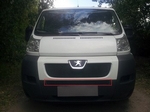 Защитная сетка радиатора ProtectGrille для Peugeot Boxer (2006-2015 Черная)