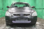 Защитная сетка радиатора ProtectGrille для Lada Priora (2013-2015 Хром)