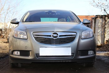 Защитная сетка радиатора ProtectGrille для Opel Insignia (2009-2014 Хром) - ОбвесКарРу VIN: OPINS09.chrome. 