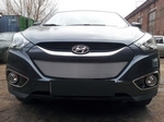 Защитная сетка радиатора ProtectGrille для Hyundai IX35 (2010-2015 Хром)