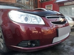 Защитная сетка радиатора ProtectGrille для Chevrolet Epica (2006-2012 Хром)