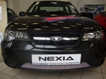 Защитная сетка радиатора ProtectGrille для Daewoo Nexia (2010-2015 Хром)