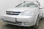 Защитная сетка радиатора ProtectGrille для Chevrolet Lacetti седан (2004-2013 Черная)