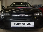 Защитная сетка радиатора ProtectGrille для Daewoo Nexia (2010-2015 Черная)