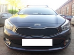 Защитная сетка радиатора ProtectGrille нижняя для KIA Ceed III (2012-2015 Черная)