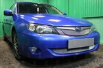 Защитная сетка радиатора ProtectGrille нижняя для Subaru Impreza (2007-2011 Хром)