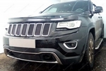 Защитная сетка радиатора ProtectGrille нижняя для Jeep Grand Cherokee (2013-н.в. Черная)