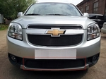 Защитная сетка радиатора ProtectGrille нижняя для Chevrolet Orlando (2010-2015 Черная)