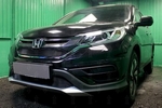 Защитная сетка радиатора ProtectGrille нижняя для Honda CR-V IV (дв. 2.0 2015-н.в. Черная)