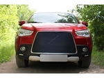 Защитная сетка радиатора ProtectGrille Premium для Mitsubishi ASX (2010-2012 Черная)