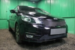 Защитная сетка радиатора ProtectGrille Premium нижняя для KIA RIO (2015-2016 Черная)