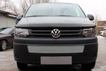 Защитная сетка радиатора ProtectGrille Premium для Volkswagen T5 Transporter (2009-2015 Хром)