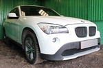 Защитная сетка радиатора ProtectGrille Premium для BMW X1 (2009-2012 Черная)